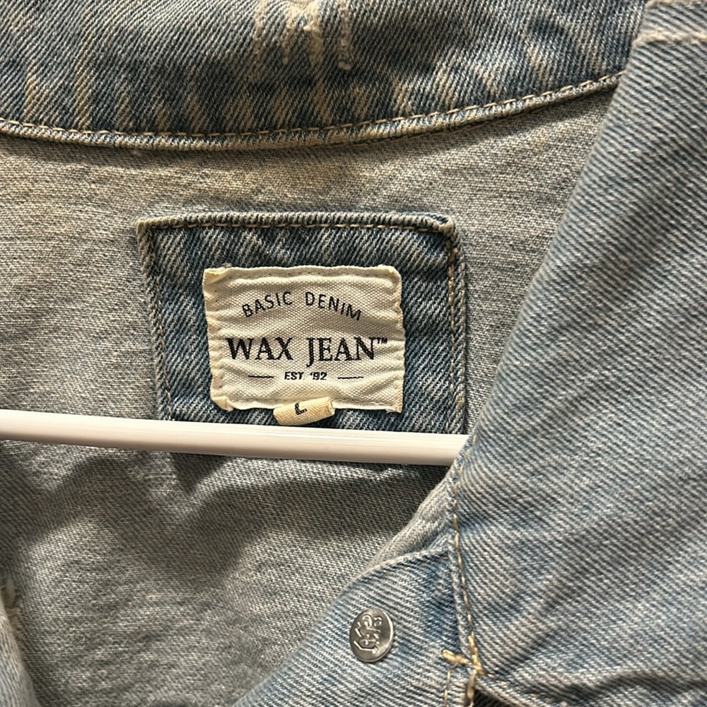 Distressed Denim Jacket - Picture 3 of 3